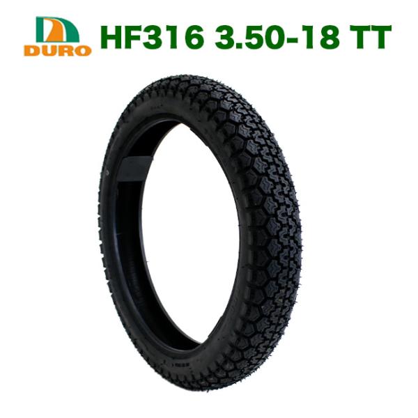 DURO製 HF316 3.50-18 TT チューブタイヤ レブル250 FTR223 GB250