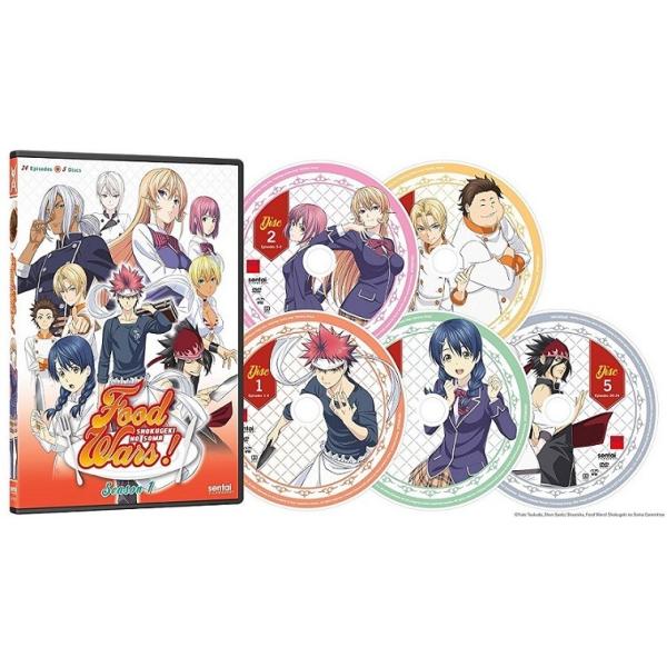 食戟のソーマ 第1期 全24話BOXセット DVD : ツーアール - 通販 - Yahoo