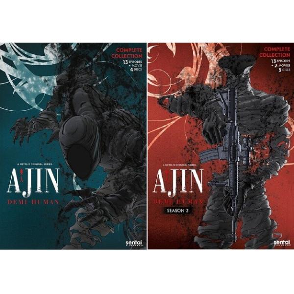 メール便全国送料無料 新品dvd 亜人 第1期 第2期 全26話 劇場版3作品 北米版 日本語可 当店限定
