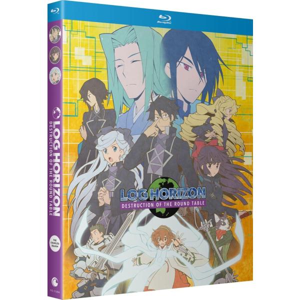 【新品ケース収納】 ログ・ホライズン　円卓崩壊 3期　DVD アニメ ログ・ホライズン 円卓崩壊(第3期) 全12話BOXセット 新盤 ブルーレイ