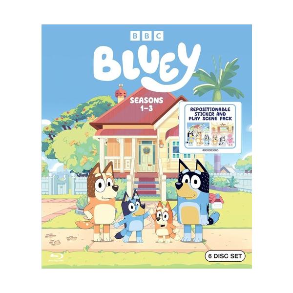 ブルーイ シーズン1-3 Bluey Seasons 1-3  ブルーレイ【Blu-ray】 北米版