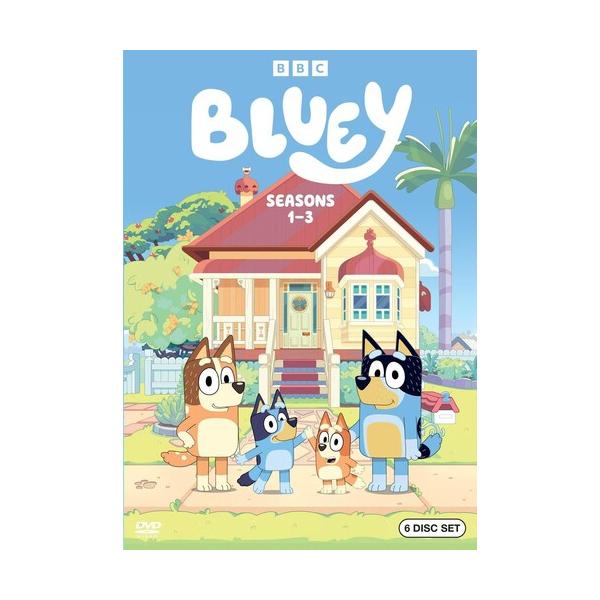 ブルーイ シーズン1-3 Bluey Seasons 1-3 DVD 北米版