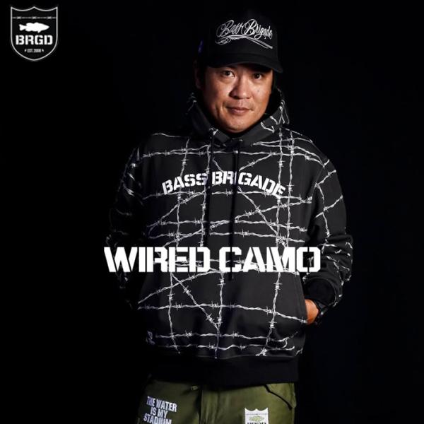 STYLE OF DEPS BRIGADE フーディ バスブリゲード deps（デプス） フーディ バスブリゲード BASS BRIGADE WIRED CAMO