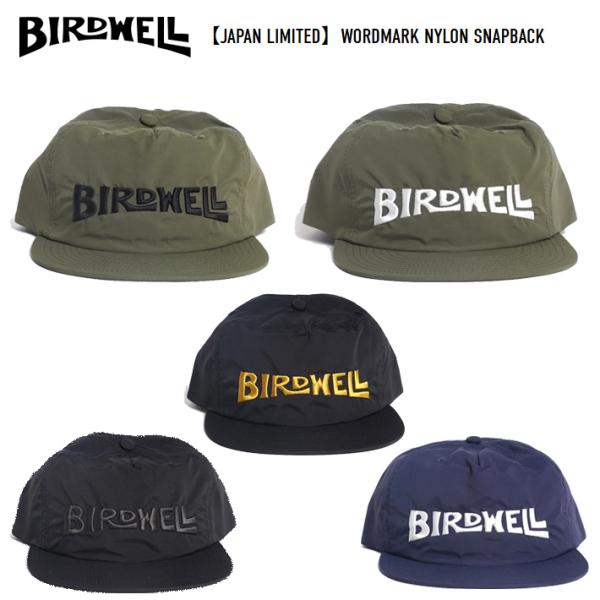 BIRDWELL ハット キャップ 【JAPAN LIMITED】Wordmark Nylon