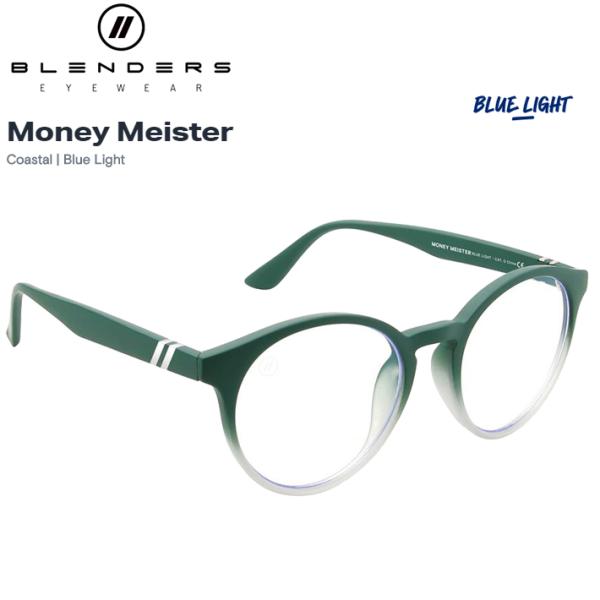 u[CgJbgKl Blenders Eyewear u_[YEACEFA  BLUE LIGHTΉ COASTAL | MONEY MEISTER  Clear Blue Light ݑΖ e[N