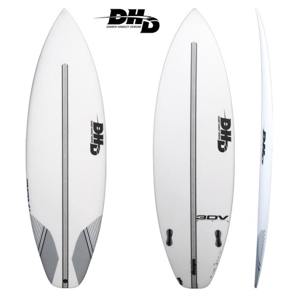 【DHD SURFBOARDS】DHD サーフボード　3DV EPS  6’1” 33.5L　FCS2　3DV EPS　送料無料！