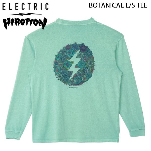 ELECTRIC x HIROTTON エレクトリック ヒロットン BOTANICAL L/S TEE E26ST19P ロングスリーブ ロングTシャツ コラボ  アウトドア  バス釣り バスフィッシング