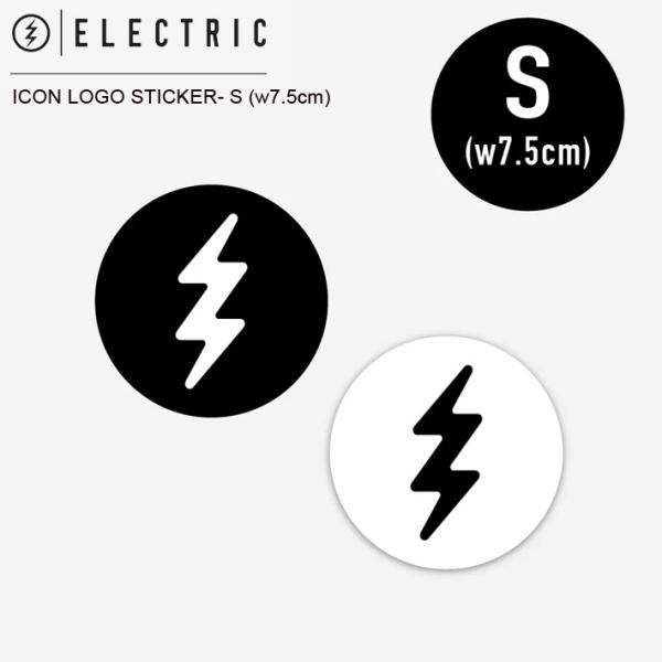 ステッカー ELECTRIC エレクトリック ICON LOGO STICKER- S (w7.5cm