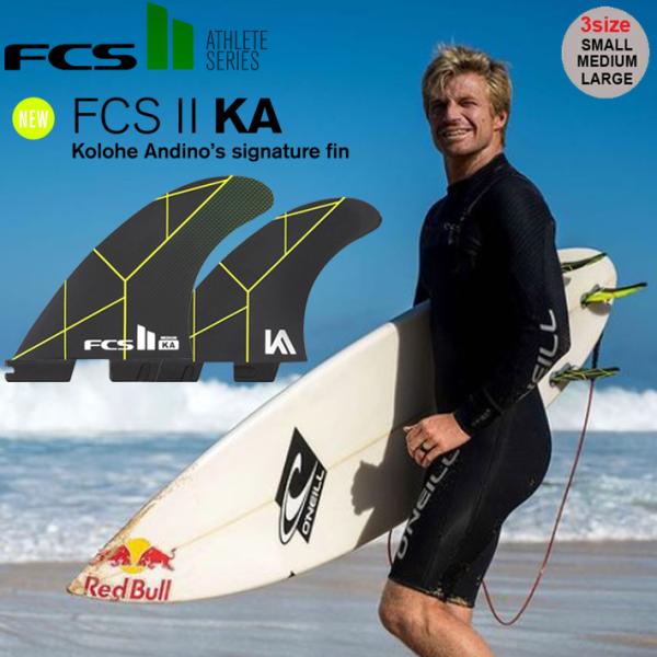 FCS2 GtV[GX2 tB  FCS2tB ATHLETE SERIES KOLOHE ANDINO TRI FINS  S/M/LTCY Black/Acid gCtB V[g{[h