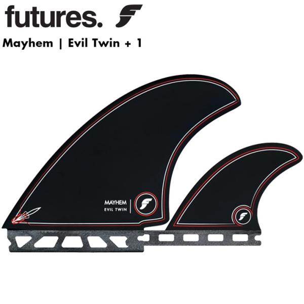 FUTURES FINフューチャーフィン RTM HEX MAYHEM EVIL 2+1 ツイン