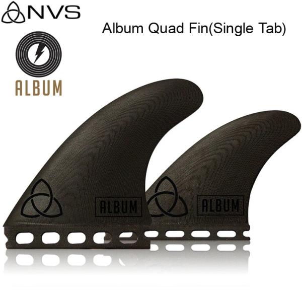 フューチャーフィン　NVS album クワッドフィン新古美品 Fin（フィン） NVS SURF FINS NVSフィン Album Quad Fin(Single Tab