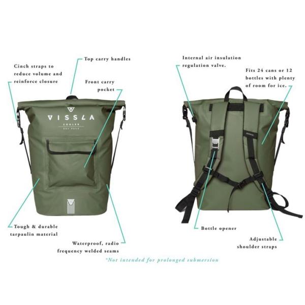 Vissla ヴィスラ Ice Seas Dry Pack サーフィン用ドライバッグパック リュック バッグパック リュックサック ドライバッグ 鞄 サーフィン 送料無料 Buyee Buyee 日本の通販商品 オークションの代理入札 代理購入