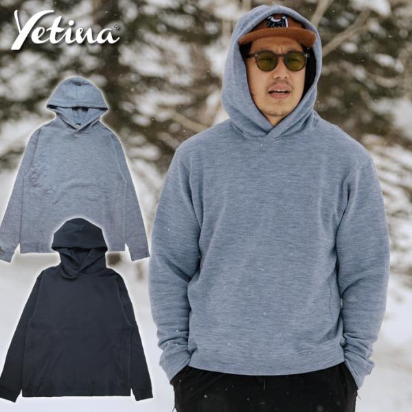 yetina スウェットトレーナー　裏起毛 Yetina イエティナ クルースエット Sweat shirt-relax fit 日本