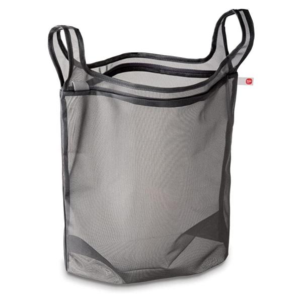 他サイト： ダイヤ 057239 グレー 洗濯ネット エコバッグ レジ袋みたいな洗濯ネット L  仕分け洗い 時短 着替え袋 トラベルポーチ Daiyaの商品画像