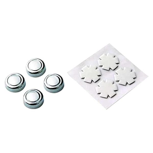 他サイト： カーメイト LS315 クローム 車用 ナンバープレート ボルトキャップ 貼付けタイプの商品画像