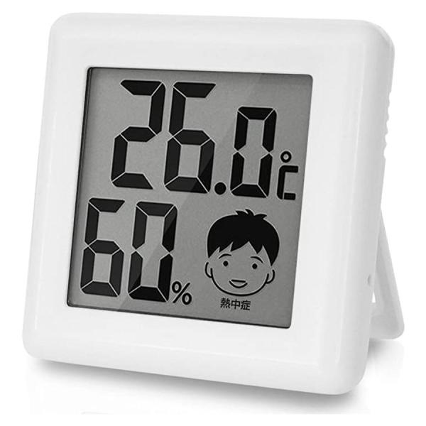 他サイト： ドリテック O-282WT ホワイト 温湿度計 デジタル dretecの商品画像