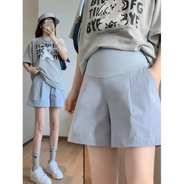 ショートパンツ マタニティパンツ 短パン 夏 マタニティウェア お洒落 ショーパン ゆったり 妊婦 ハーフパンツ