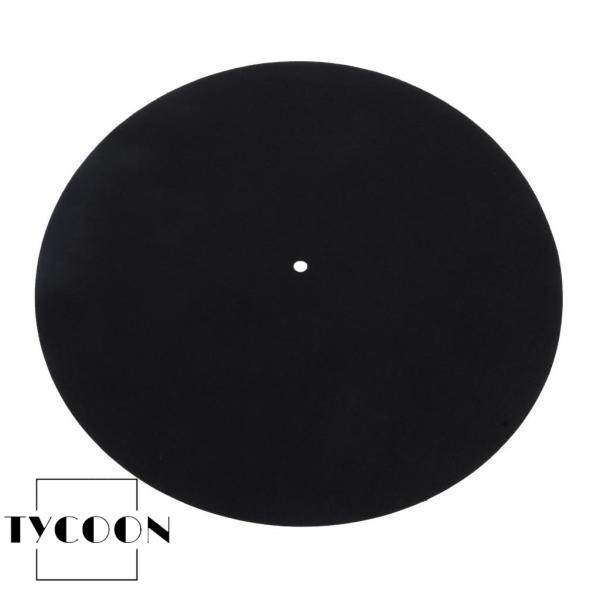 ターンテーブル スリップマット レコードウールパッド 帯電防止