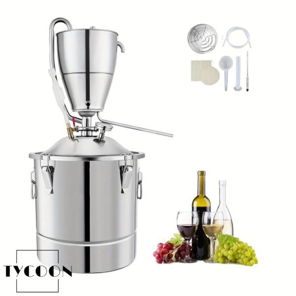 これは、強い香りとスピリッツの製造に特に適しています（ブランデー、ウイスキー、フルーツブランデー、）、また、高傾斜アルコール（ウォッカ）のためのエッセンシャルオイル（、救済、および酒類）が、すべてのほとんどのために。材質: 304 ステンレ...