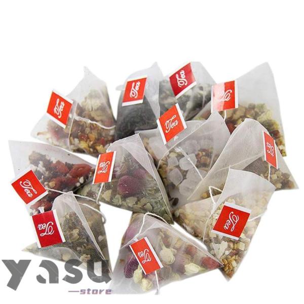 開封は容易です。 あなたはそれを封印するためにナイロンシーリングマシン（含まれていない）を使用する必要があります、茶の葉、ハーブやスパイスは、バッグ内でブロックされるので、あなたのカップやスープのポットのどこに散らばりません食品グレードのプ...