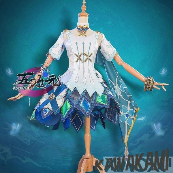 五次元　基萌　原神　コスプレ　ファルザン　衣装　