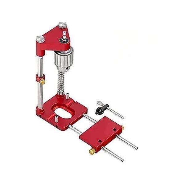 使用方法：木工用ボール盤は、木材に穴を開けやすくするように設計されており、真直度がより正確になります。 1/4インチの六角シャフトを使用し、ワイヤレスドリルビットとワイヤードリル、インストルメントパネルとドライバーが一緒に使用されます。容量...
