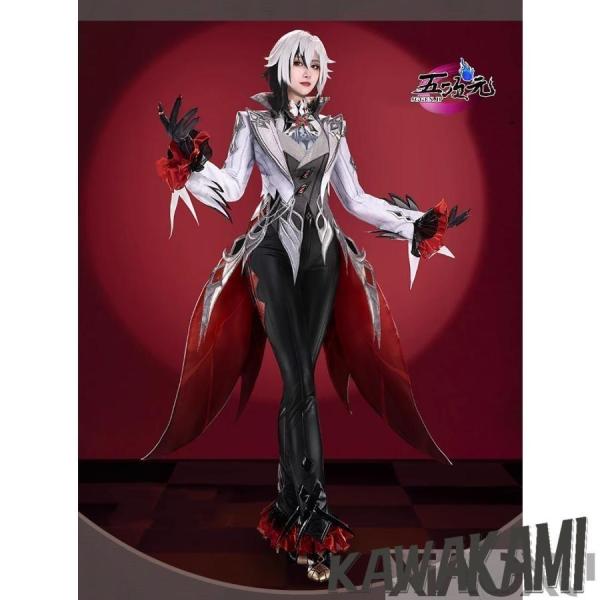 即発送可/猫屋小舗 原神 アルレッキーノ 召使 コスプレ衣装 猫屋小舗 原神 コスプレ アルレッキーノ 召使 フォンテーヌ 衣装