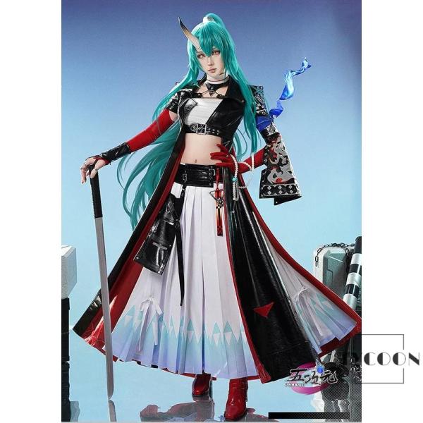 三分妄想 アークナイツ コスプレ 斬業ホシグマ 衣装 ※ウィッグ 靴 追加