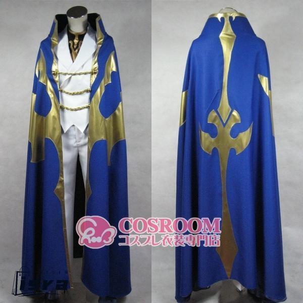 コードギアスR2 スザクの服(枢木) コスプレ衣装 cosplay仮装 ウィッグ