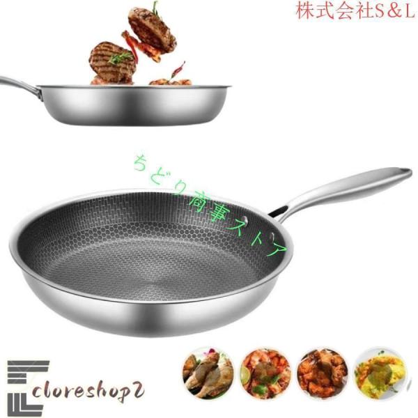 ステンレス フライパン ハニカムシェーディング ノンスティックパン キャンプ バーベキュー 調理 株式会社錦 折りたたみ ハンドル ステーキ 焦げ付き防止 tycoon170308_p21848101c297