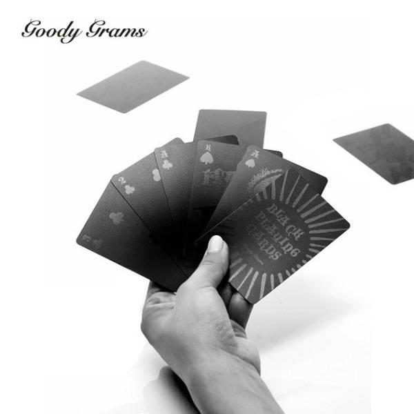 gv vX`bN J[h  ubN Goody Grams BLACK PLAYING CARDS