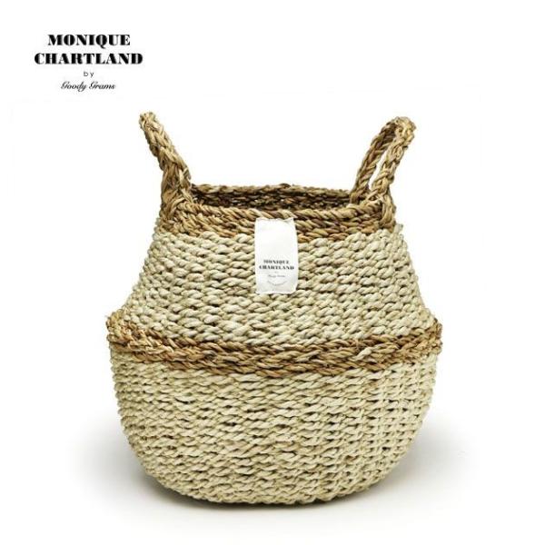 2WAY STCY oXPbg v^[Jo[ Jo[   ҂ 󕨓 JUTE ROPE ROUND BASKET S