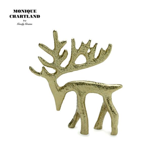 オブジェ 置物 インテリア おしゃれ かわいい アート クリスマス トナカイ 飾り 雑貨 MONIQUE CHARTLAND by Goody Grams OBJECT-REINDEER