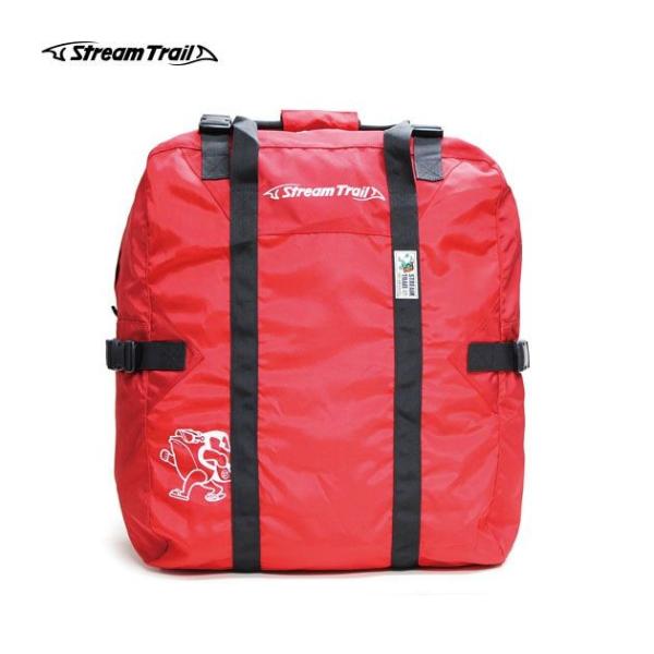 旅行バッグ 鞄 折りたたみ 大容量 ストリームトレイル Streamtrail Cargo Bag Cicci Red