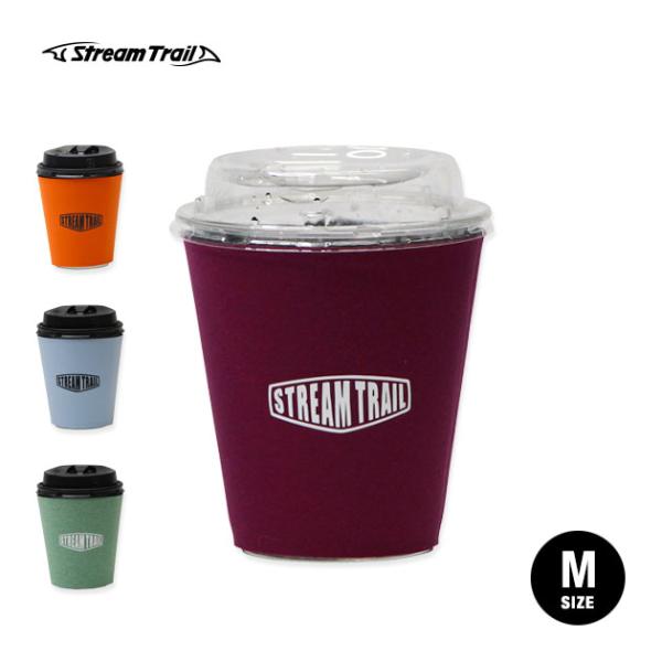 カップスリーブ ドリンク カバー コーヒー コンビニ テイクアウト カフェ おしゃれ ストリームトレイル Stream Trail Protection cup sleeve M