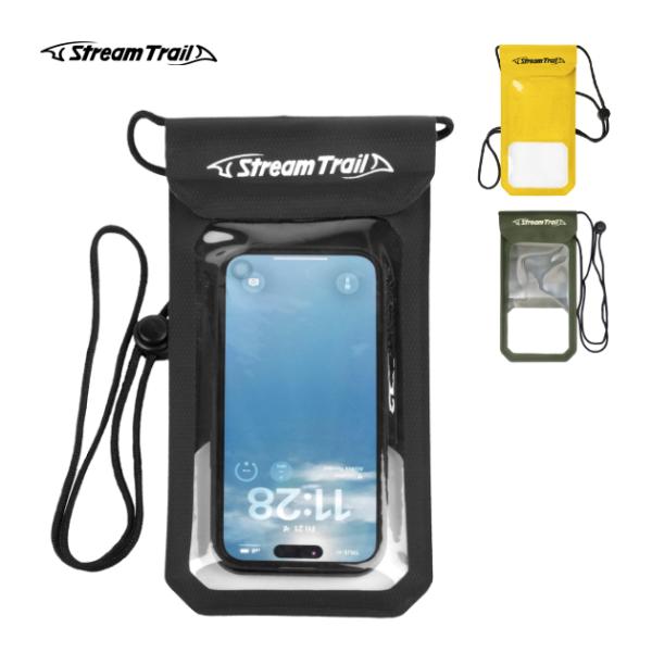 スマホショルダー スマホケース スマホカバー 防水 おしゃれ メンズ レディース ストリームトレイル STREAMTRAIL WP PHONE CASE(WP フォーンケース)