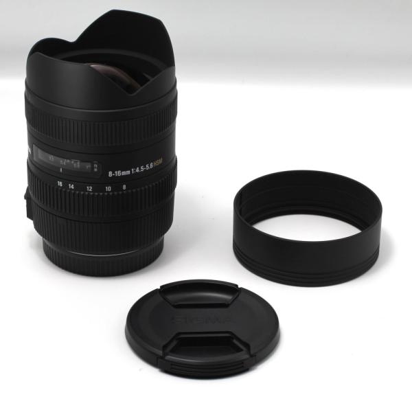 SIGMA 超広角ズームレンズ 8-16mm F4.5-5.6 DC HSM キヤノン用 APS-C専用 203542