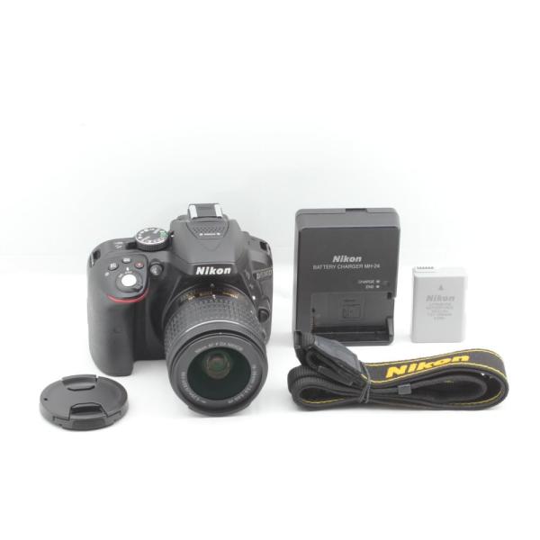 Nikon デジタル一眼レフカメラ D5300 AF-P 18-55 VR レンズキット ブラック D5300LKP18-55