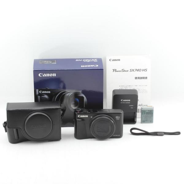 Canon PowerShot SX740 HS ブラック 光学40倍ズーム PowerShot SX740 HS ブラック PSSX740HS(BK)」の人気商品一覧