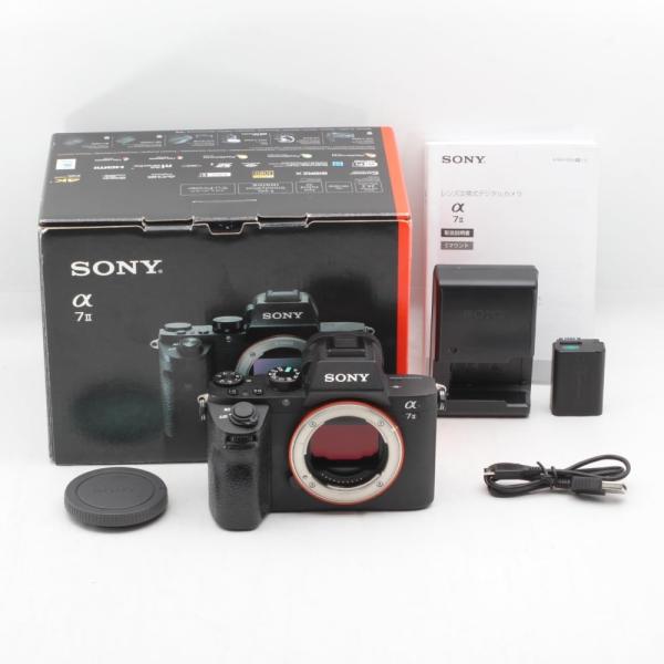 SONY(ソニー) フルサイズ ミラーレス一眼カメラ α7II ボディ(レンズなし) ブラック ILCE-7M2