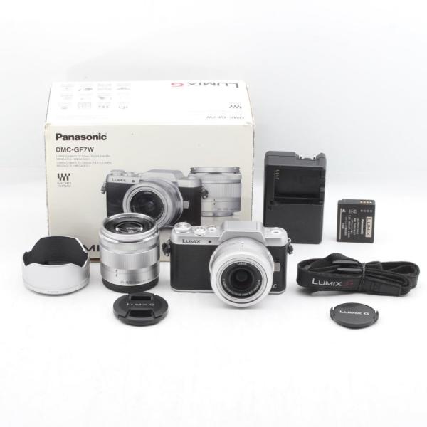 LUMIX DMC-GF7ダブルズームレンズキット ミラーレス一眼 パナソニック ミラーレス一眼カメラ DMC-GF7ダブルズームレンズキット