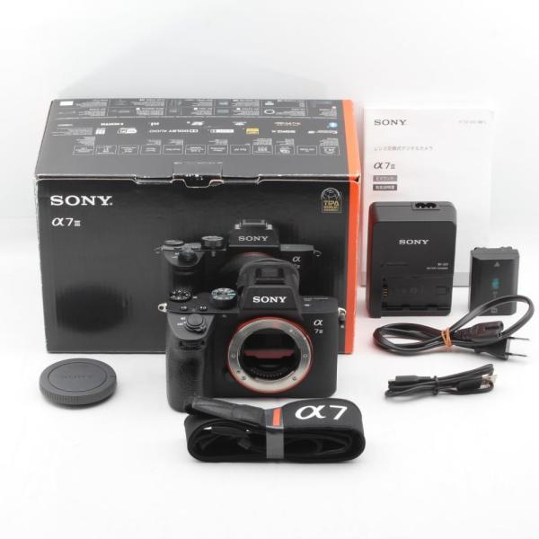 SONY(ソニー) フルサイズ ミラーレス一眼カメラ α7III ボディ(レンズ