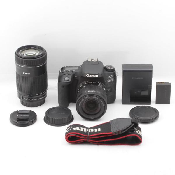 Canon デジタル一眼レフカメラ EOS 9000D ダブルズームキット EF-S18
