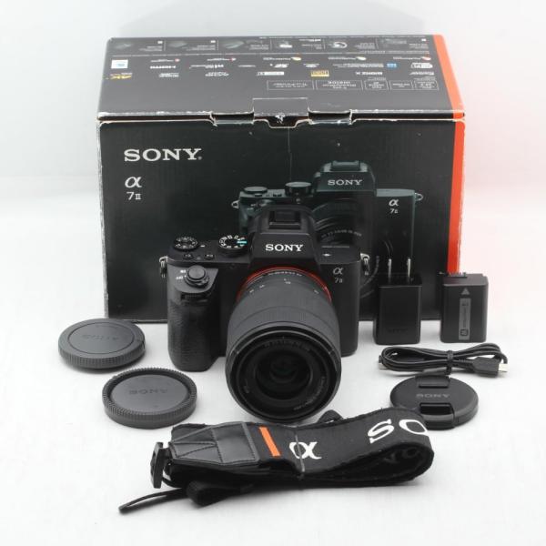 SONY(ソニー) フルサイズ ミラーレス一眼カメラ α7IIズームレンズキット SONY(ソニー) フルサイズ ミラーレス一眼カメラ α7II ズームレンズ