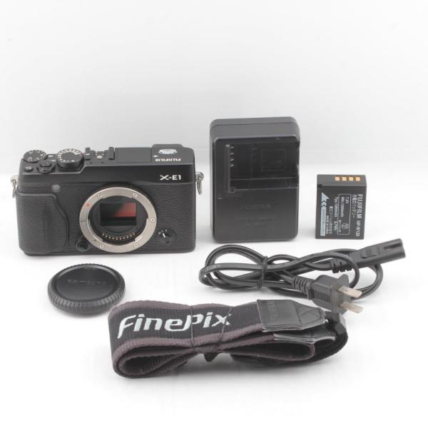 FUJIFILM ミラーレス一眼レフカメラ X-E1 ボディ 1630万画素 ブラック