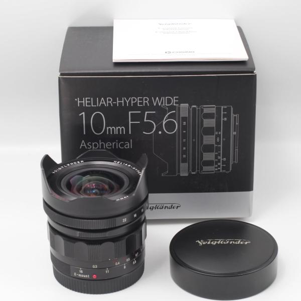 VoightLander 単焦点広角レンズ HELIAR-HYPER WIDE 10mm F5.6 ASPHERICAL E-mount Eマウント対応 ブラック 233010
