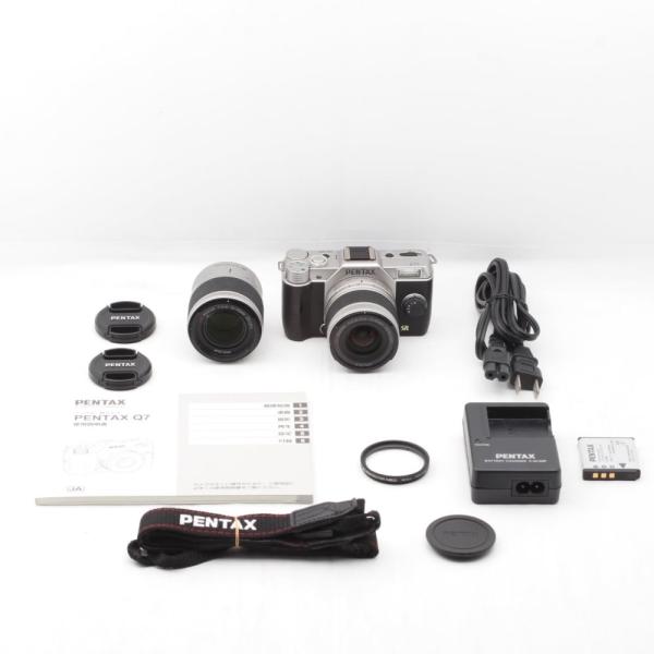PENTAX Q7ボディ 標準ズーム（02 STANDARDZOOM）セット PENTAX ミラーレス一眼 Q7 ダブルズームキット [標準ズーム 02