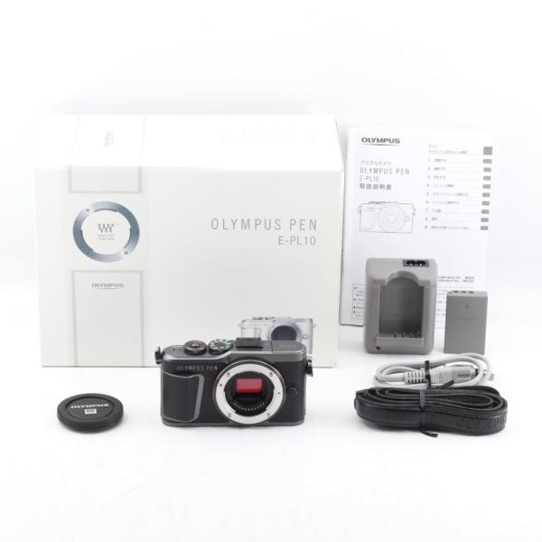 OLYMPUS ミラーレス一眼カメラ PEN E-PL10 ボディー ブラック : SHOP