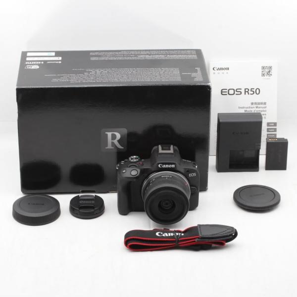 Canon ミラーレス一眼カメラ EOS R50 標準ズームレンズキット(RF-S18