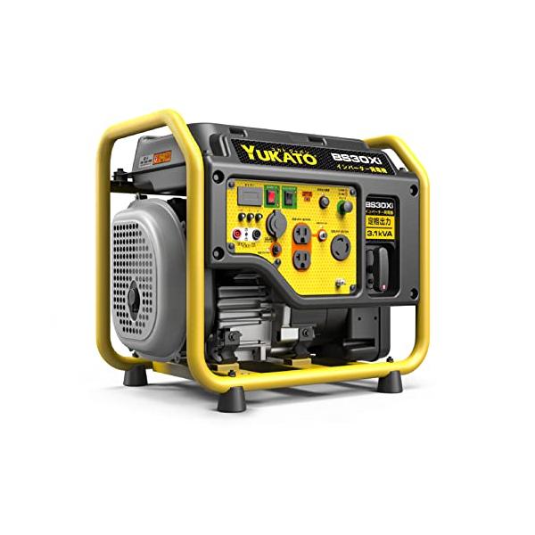YUKATO インバーター発電機 定格出力3.1kVA 高性能 静音 50Hz YUKATO インバーター発電機 定格出力3.1kVA 高性能 静音 50Hz